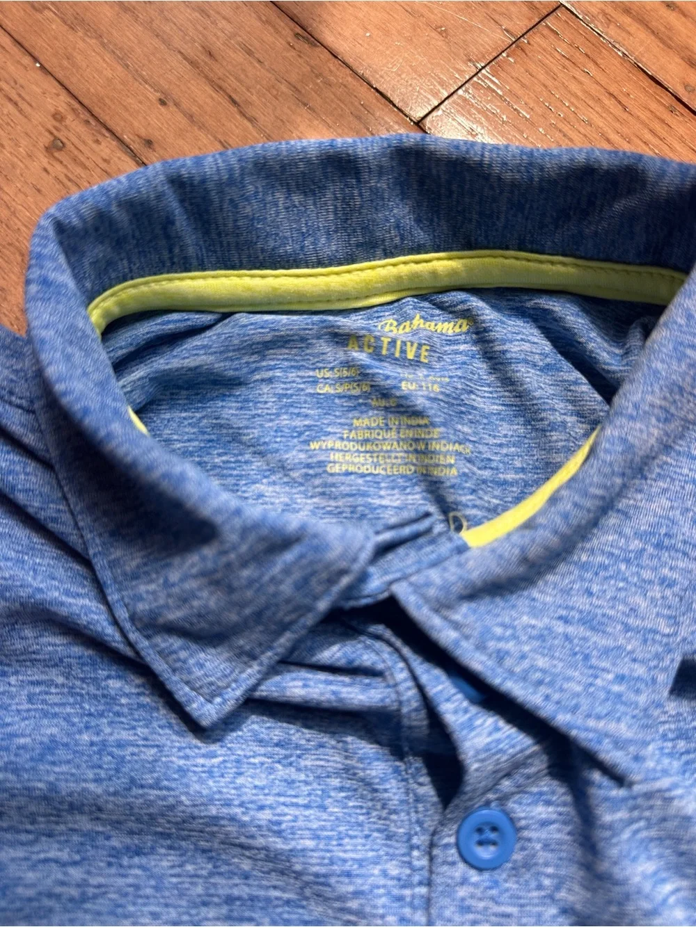 Tommy Bahama Boys Set Of Active Polo Shirt And Shorts, Size Small 5/6
